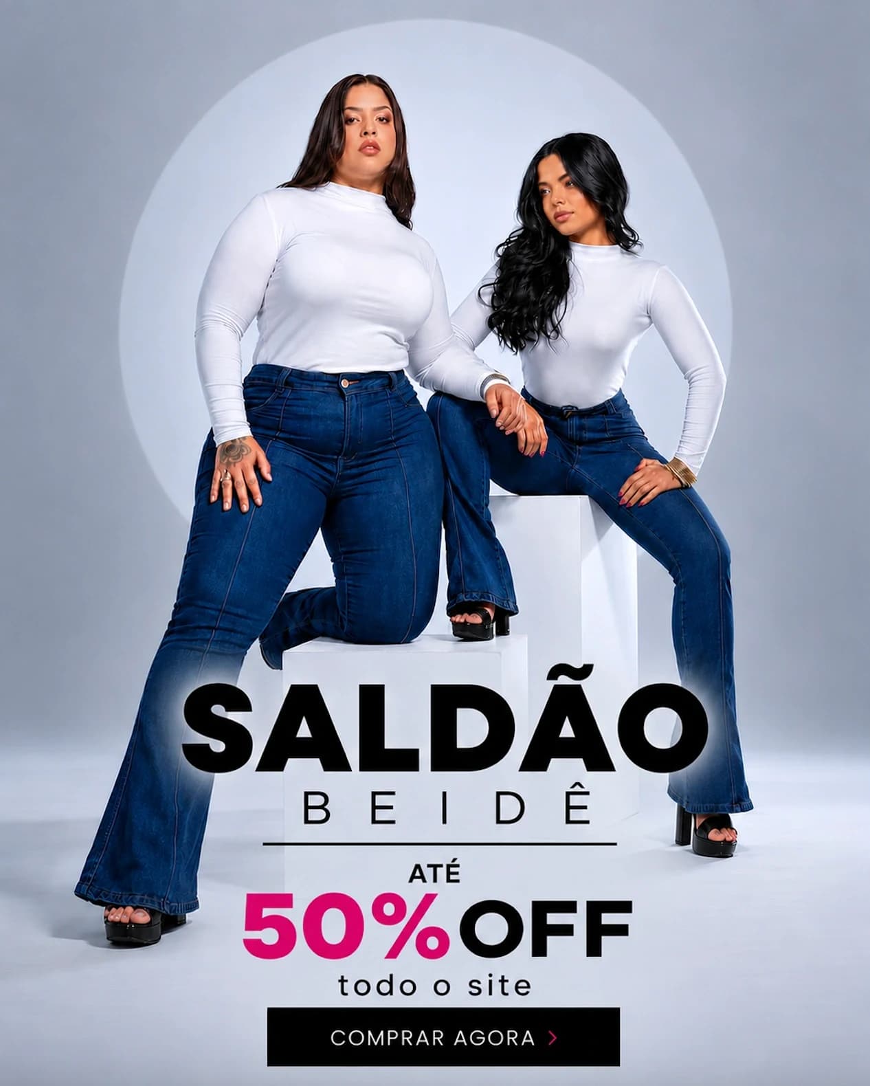 Calça Jeans Feminina BEIDÊ