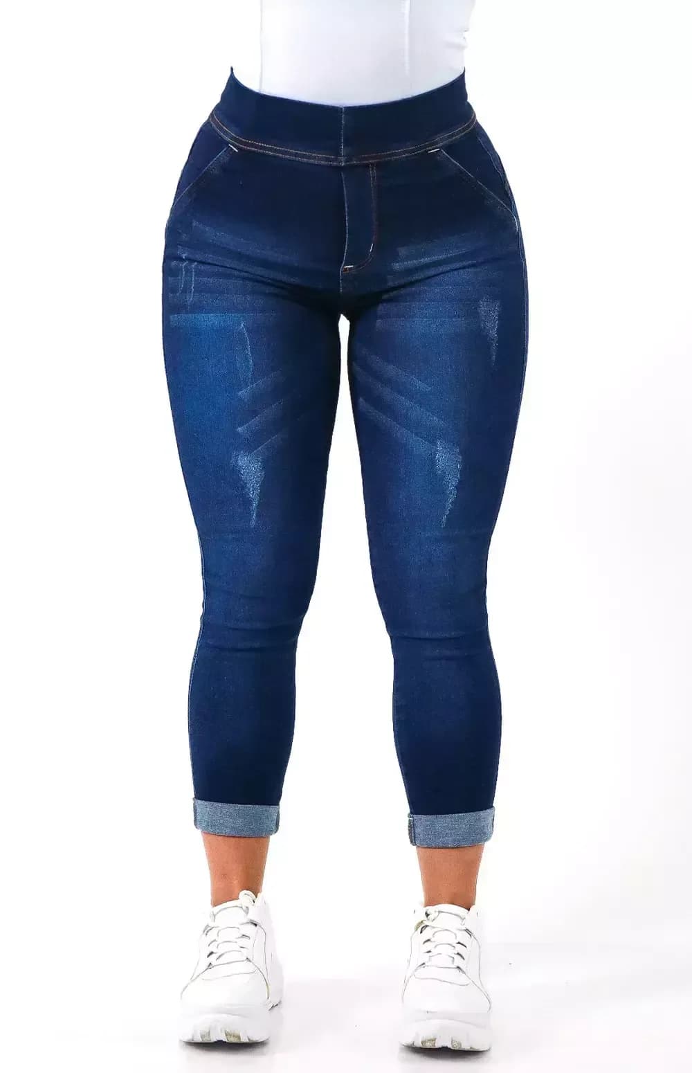 Calça Jeans Feminina - Extreme Power Comfy Capri