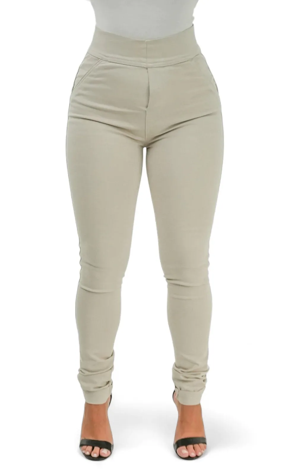 CALÇA JEANS FEMININA - EXTREME POWER COMFY NUDE