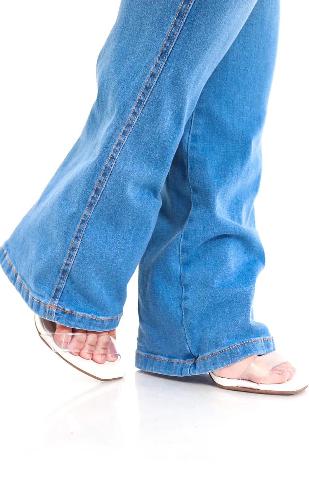 Calça Jeans Feminina - Flare Oceane