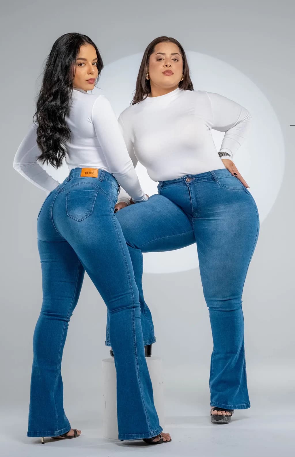 CALÇA JEANS FEMININA - FLARE SKY