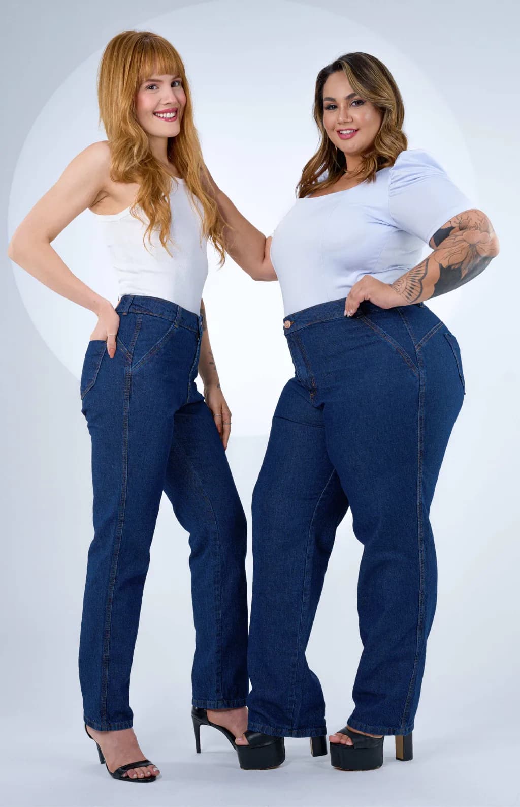 CALÇA JEANS FEMININA - RETA CLASSIC