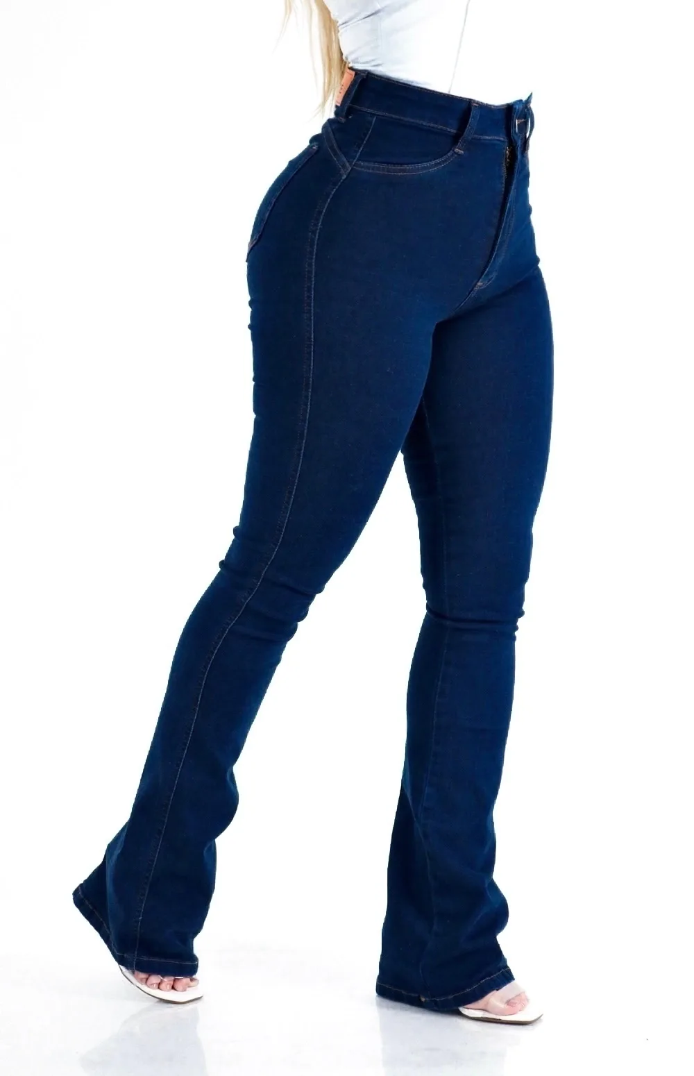 CALÇA JEANS FEMININA - RETA OCEANIC