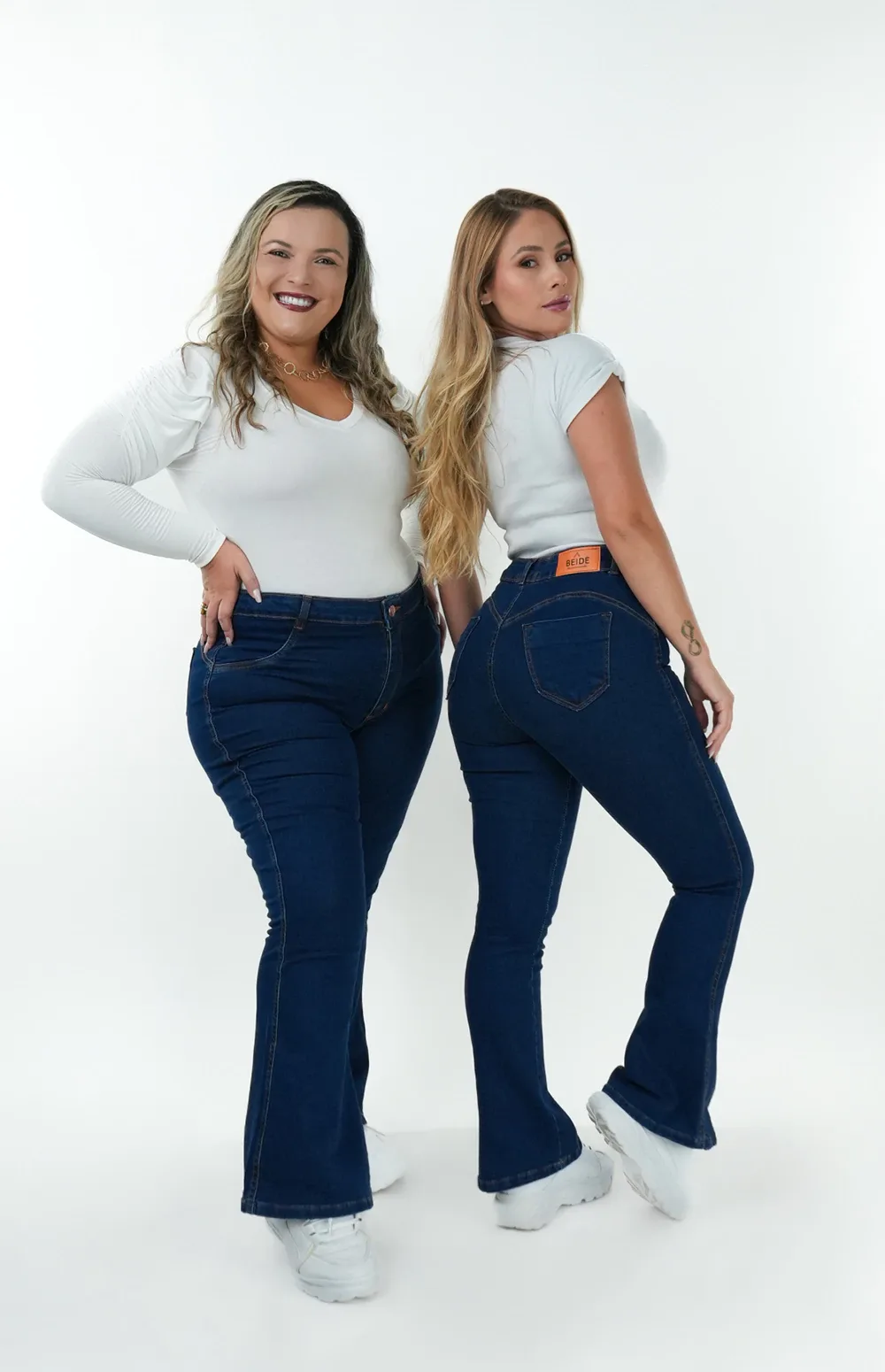 CALÇA JEANS FLARE PARA BAIXINHAS - ESSENCIAL