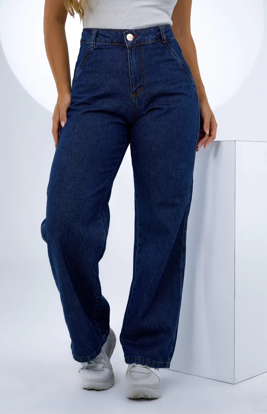 CALÇA JEANS PARA BAIXINHAS - WIDE LEG SLIM CLASSIC