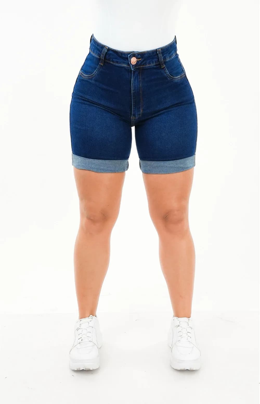 Shorts Jeans Feminino - Índigo Blue